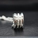 ブルガリ　ビーゼロワン　ダイヤネックレス