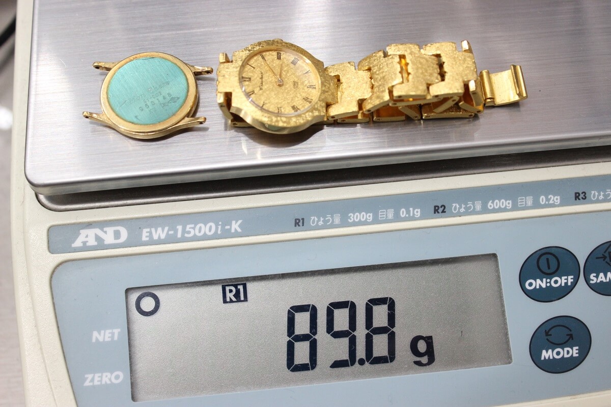 滋賀｜金無垢時計の買取実績 K18(750) K24(1000) | 買取 質屋 こいずみ
