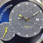 ルイヴィトン タンブール アラームクロック GMT Q181E